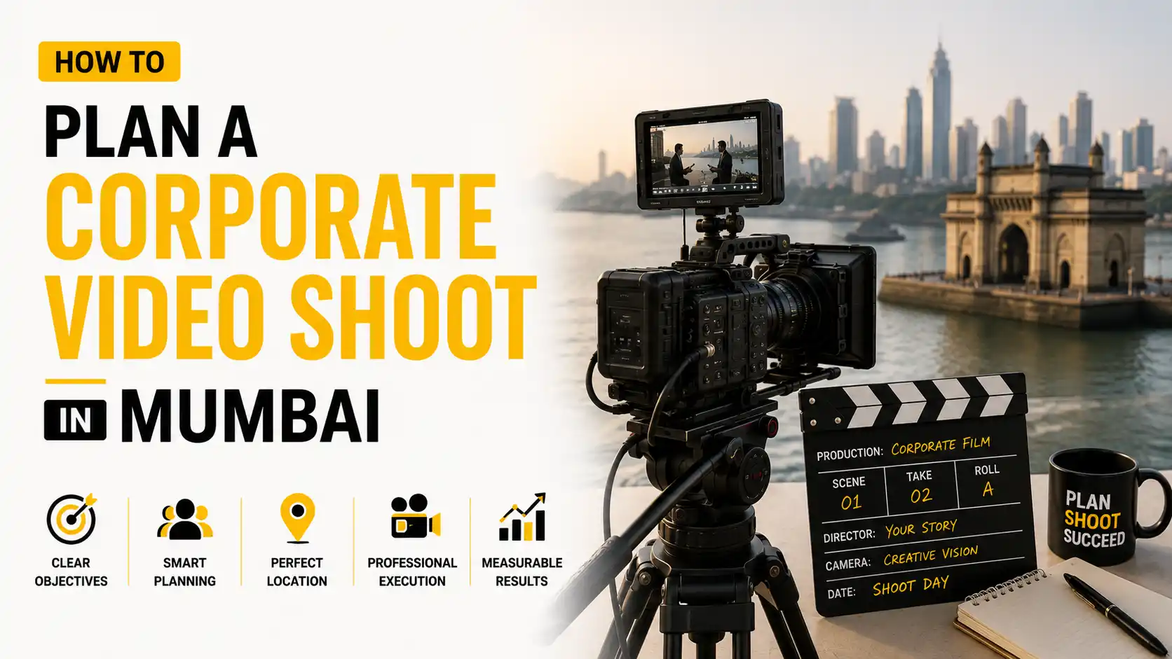 How to Plan a Corporate Video Shoot in Mumbai (Step-by-Step)